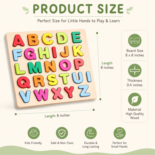 Alphabet Learning Puzzle Board