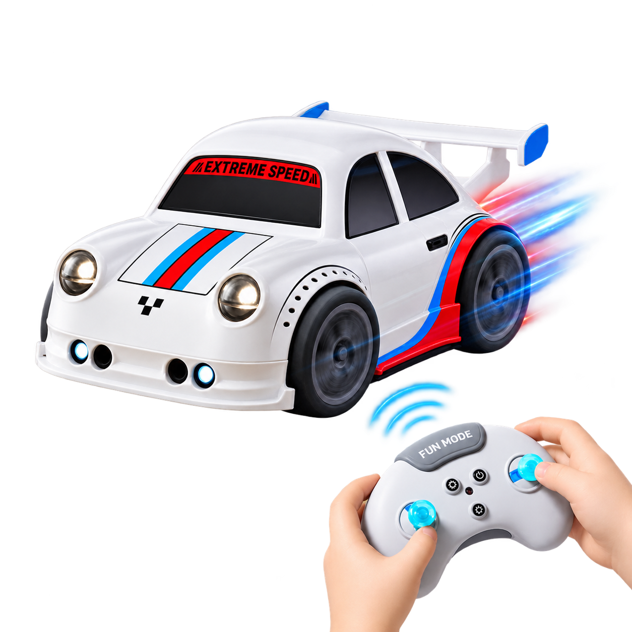 Mini RC Drift Racing Car – Remote Control, Follow & Escape Mode