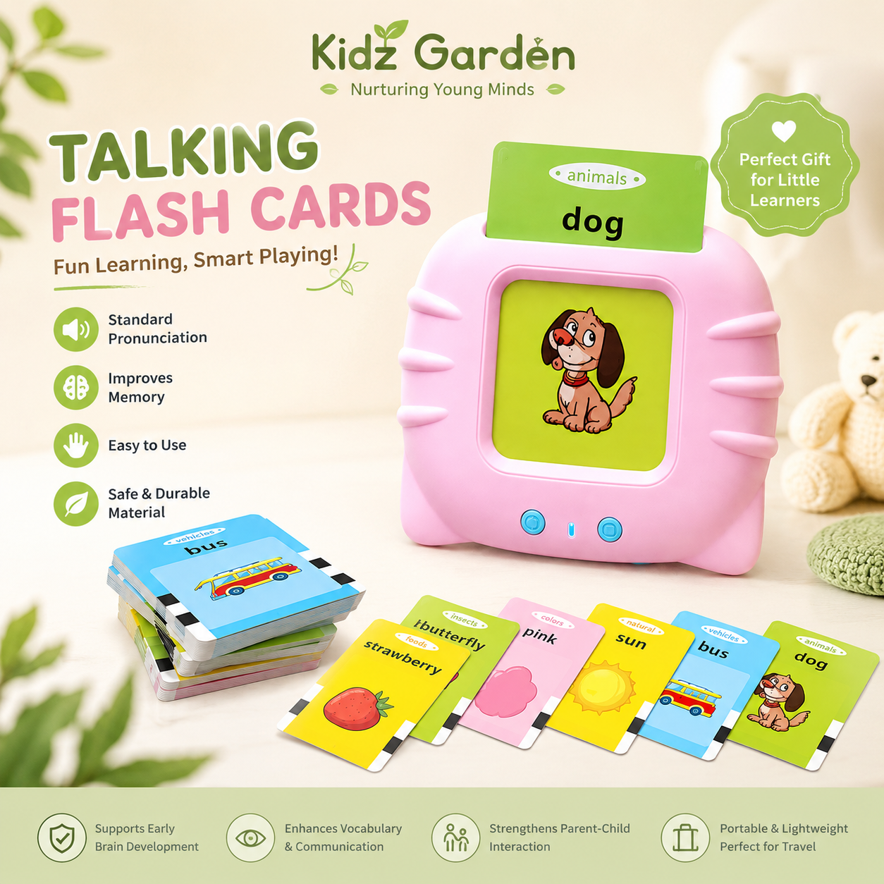 Learning Talking Flash Cards