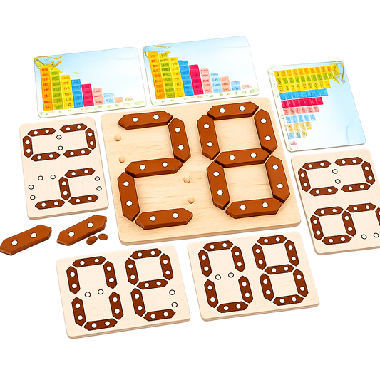 Montessori Math Addition & Subtraction Learning Board