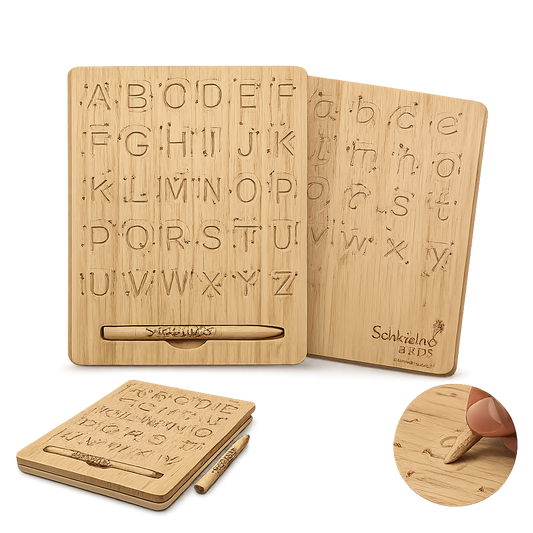 Wooden Alphabet Tracing Board