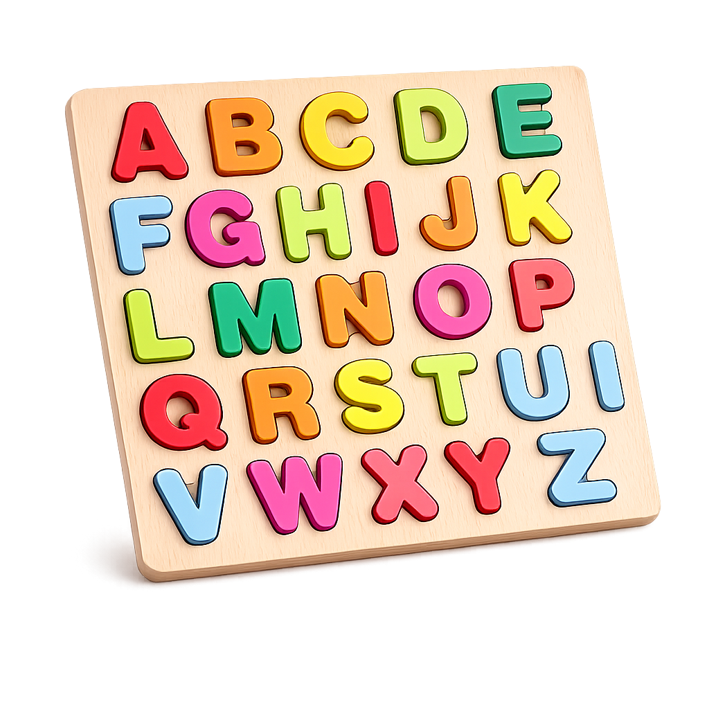 Alphabet Learning Puzzle Board