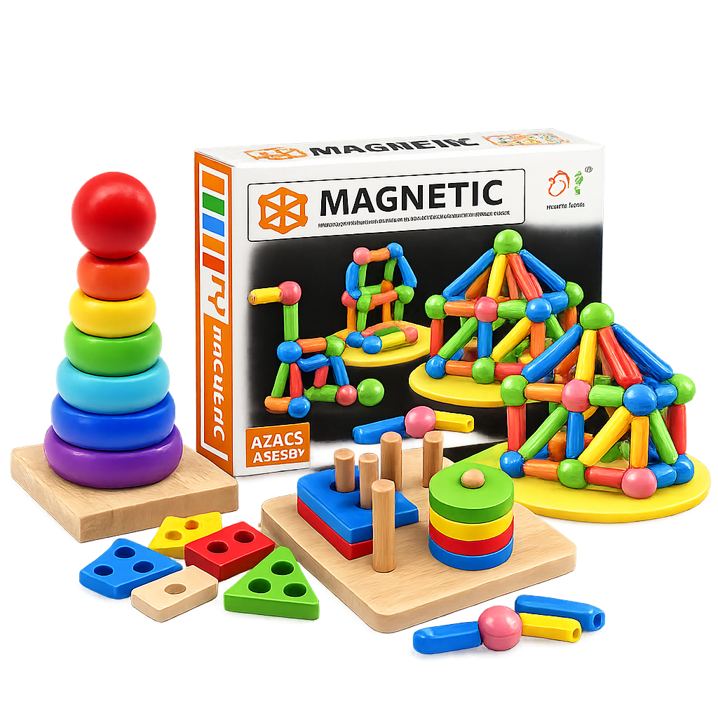 Creative STEM Explorer Bundle 3-in-1 Montessori Educational Toy Set