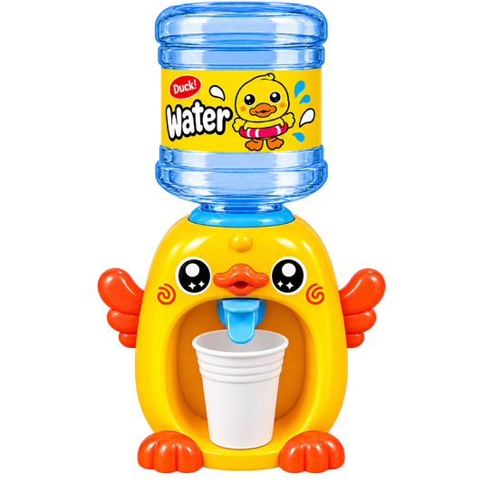 Duck Water Fountain Toy Dispenser for Kids | Interactive Pretend Play Water Station