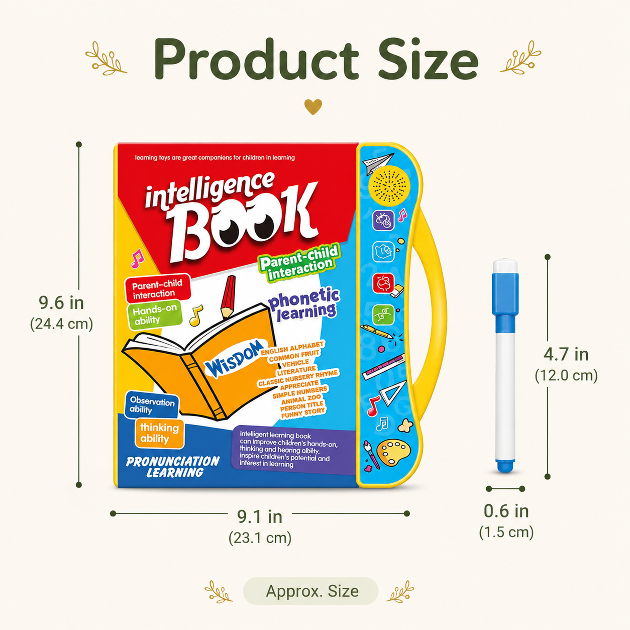 Interactive Talking Intelligence Learning Book for Kids