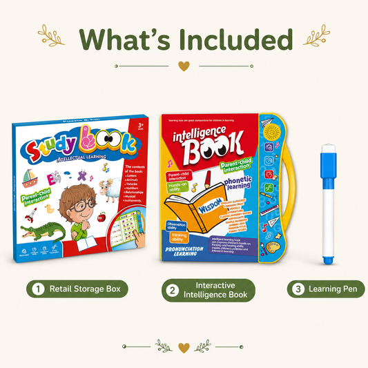 Interactive Talking Intelligence Learning Book for Kids
