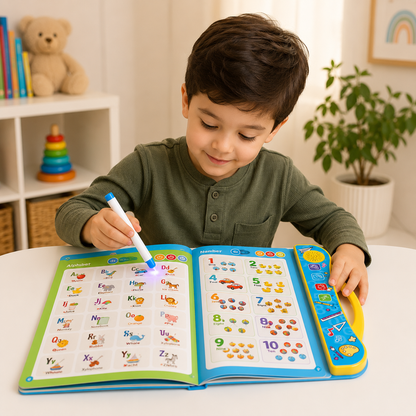 Interactive Talking Intelligence Learning Book for Kids
