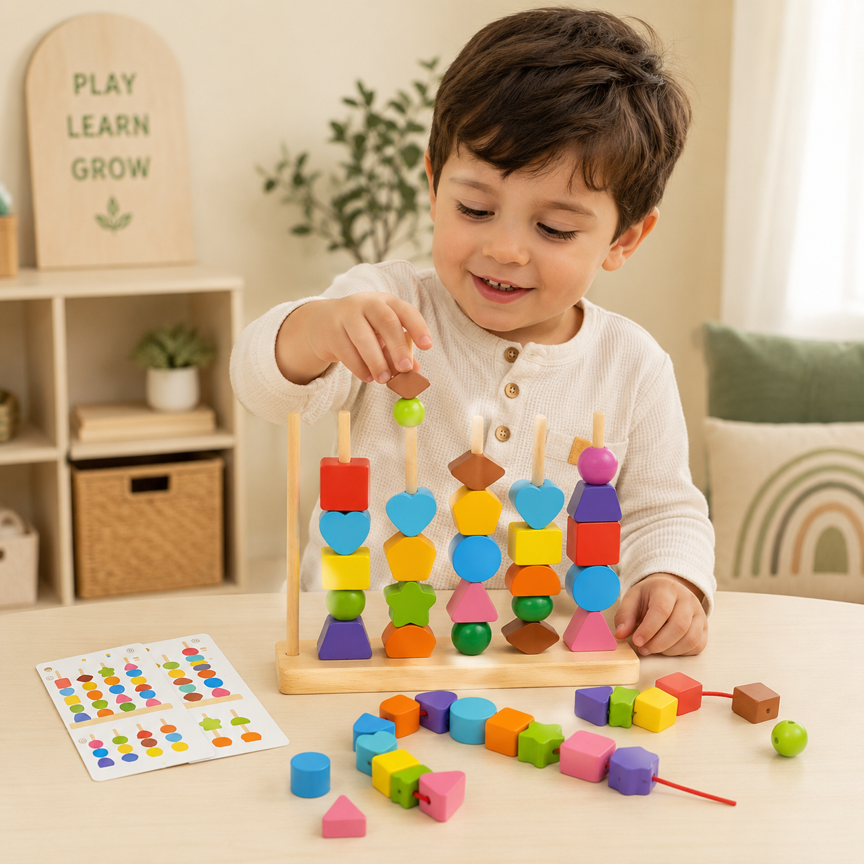 5 Column Sequencing Puzzle
