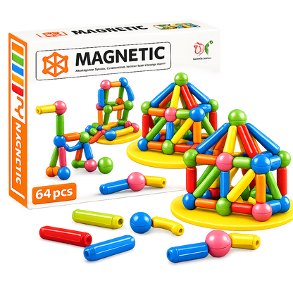 Magnetic Construction Creative Building Set For Kidz