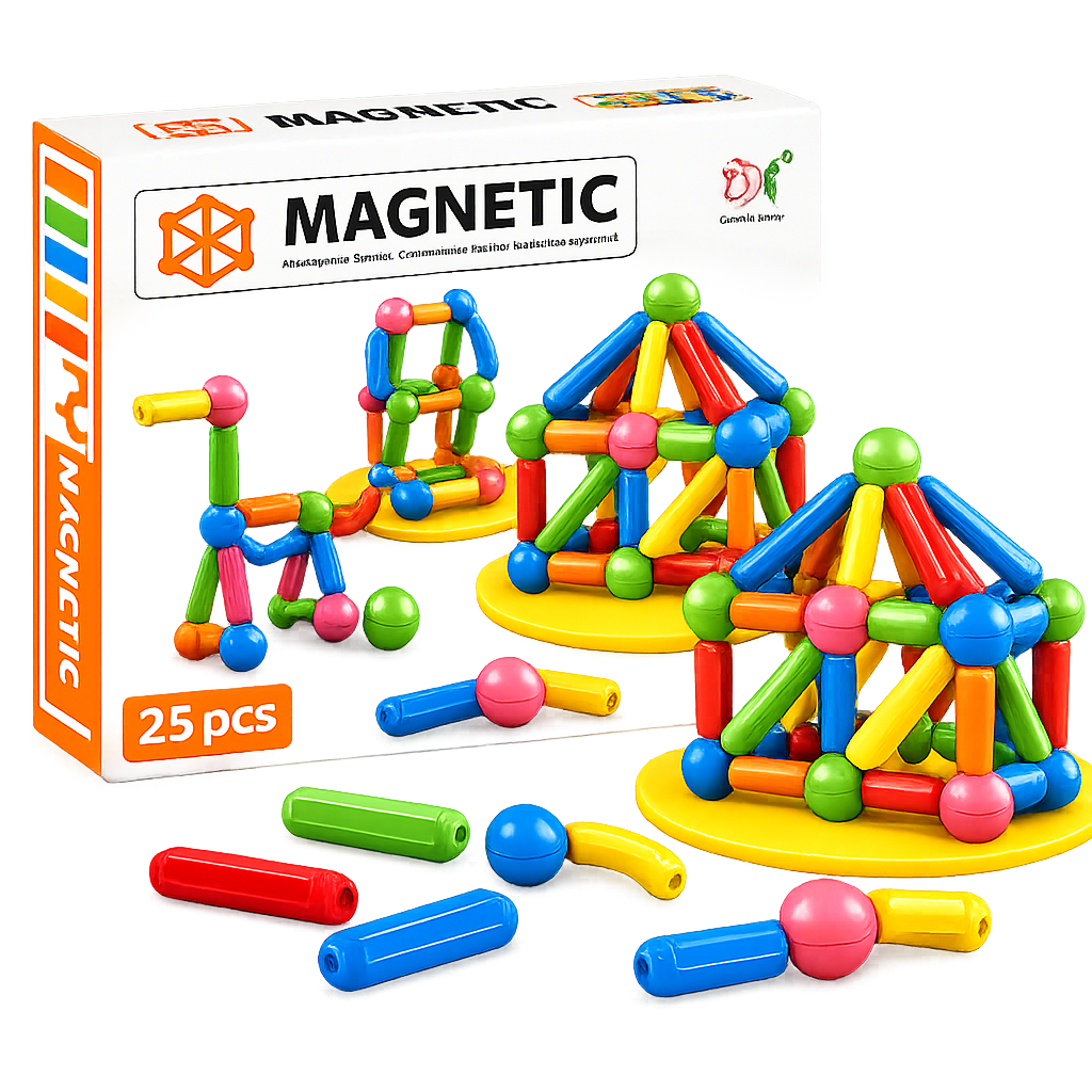 Magnetic Construction Creative Building Set For Kidz