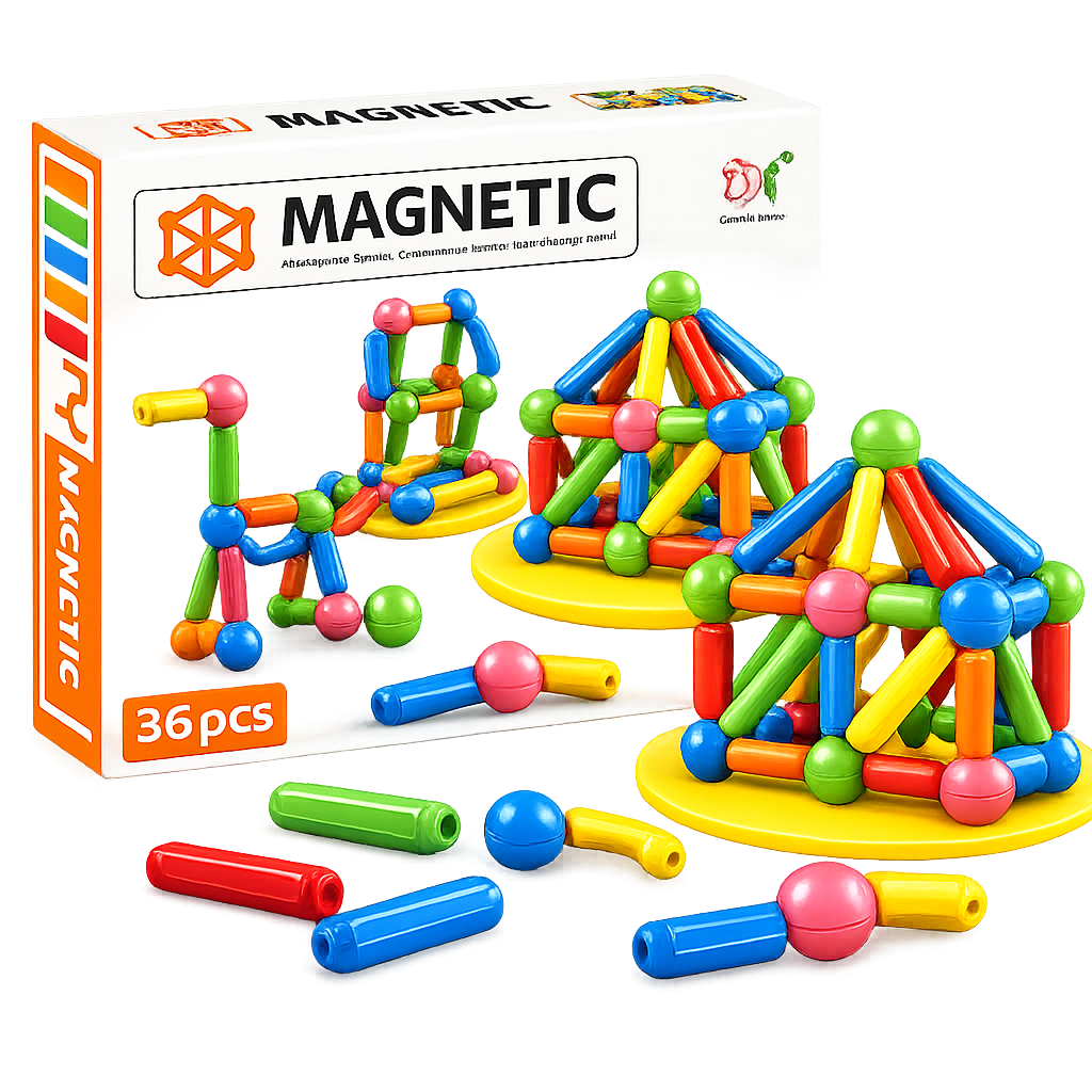 Magnetic Construction Creative Building Set For Kidz