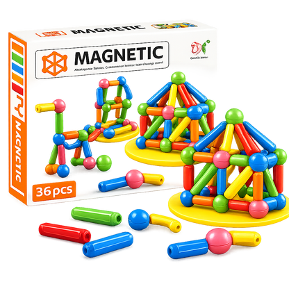 Magnetic Construction Creative Building Set For Kidz