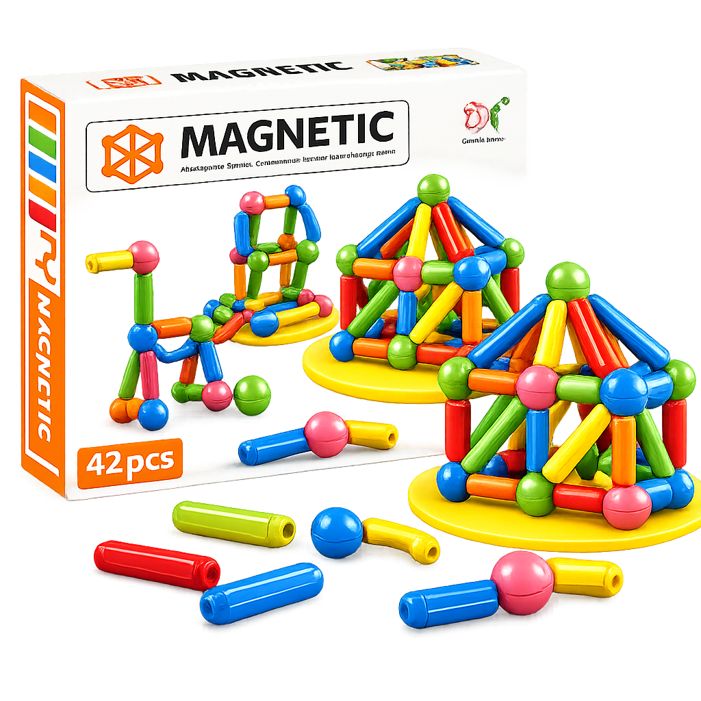 Magnetic Construction Creative Building Set For Kidz