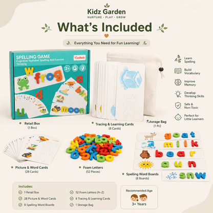 STEM & Smart Learning Bundle – 3-in-1 Educational Toy Set for Kids