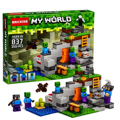 278PCS Ice House Building Blocks Set – Arctic Cabin Construction Toy
